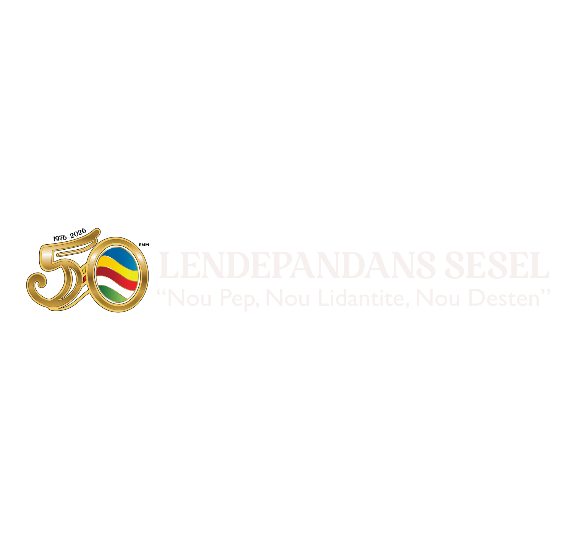 Seychelles 50th Independence Anniversary Logo